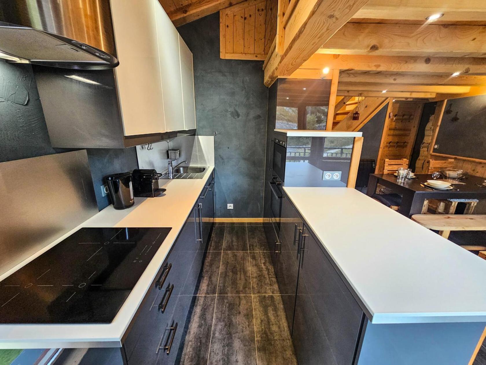 Residence Campanules - Ski Aux Pieds, Appartement Tout En Bois Au Coeur Des Menuires Mae-9071 Saint-Martin-de-Belleville Eksteriør bilde